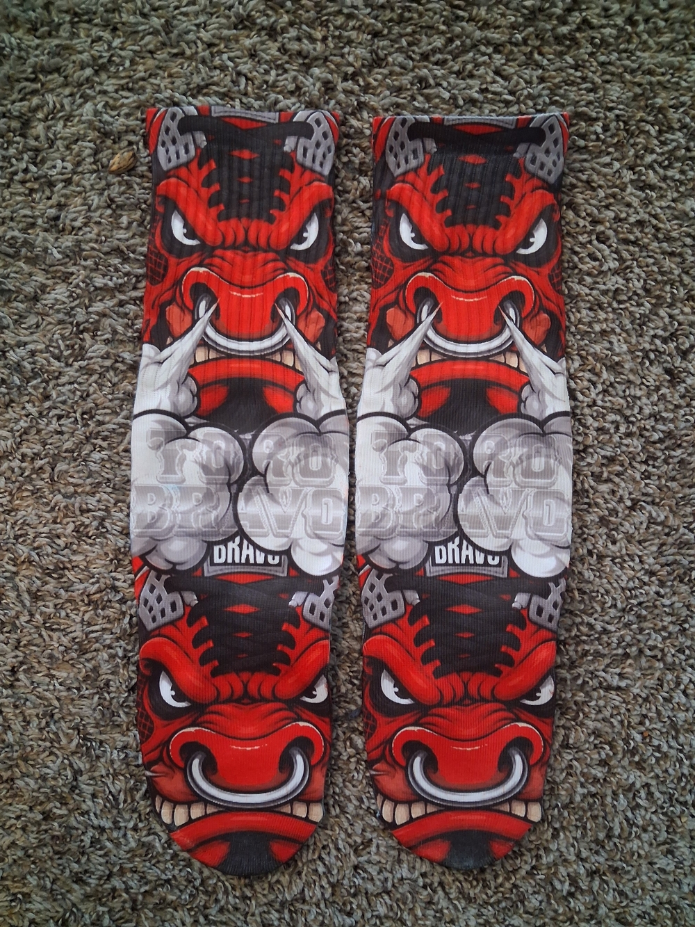 Toro Bravo 4s Socks To Match - Picture 5 of 5